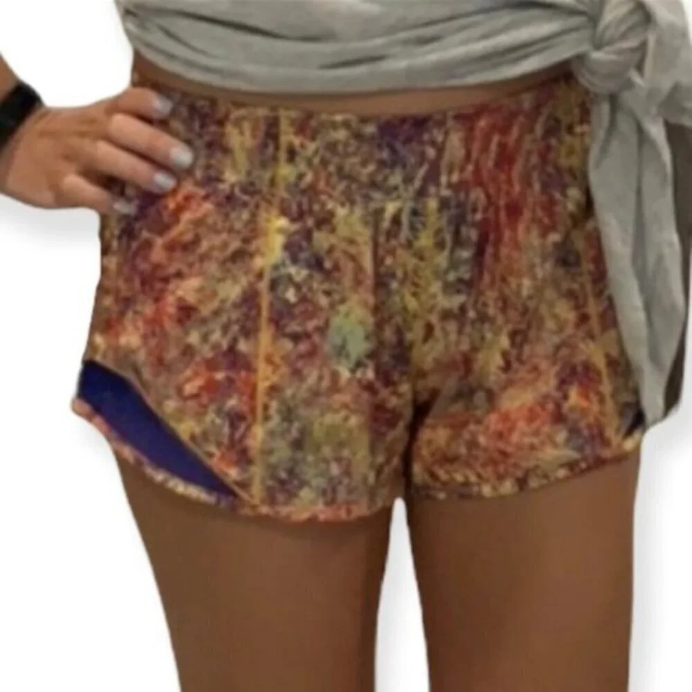 Lululemon Seawheeze 2019 hotty hot shorts size 8 Tall